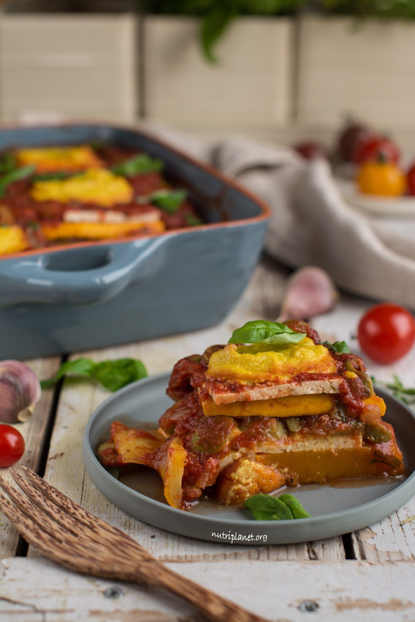 Vegan Zucchini Casserole with Cashew Cheese