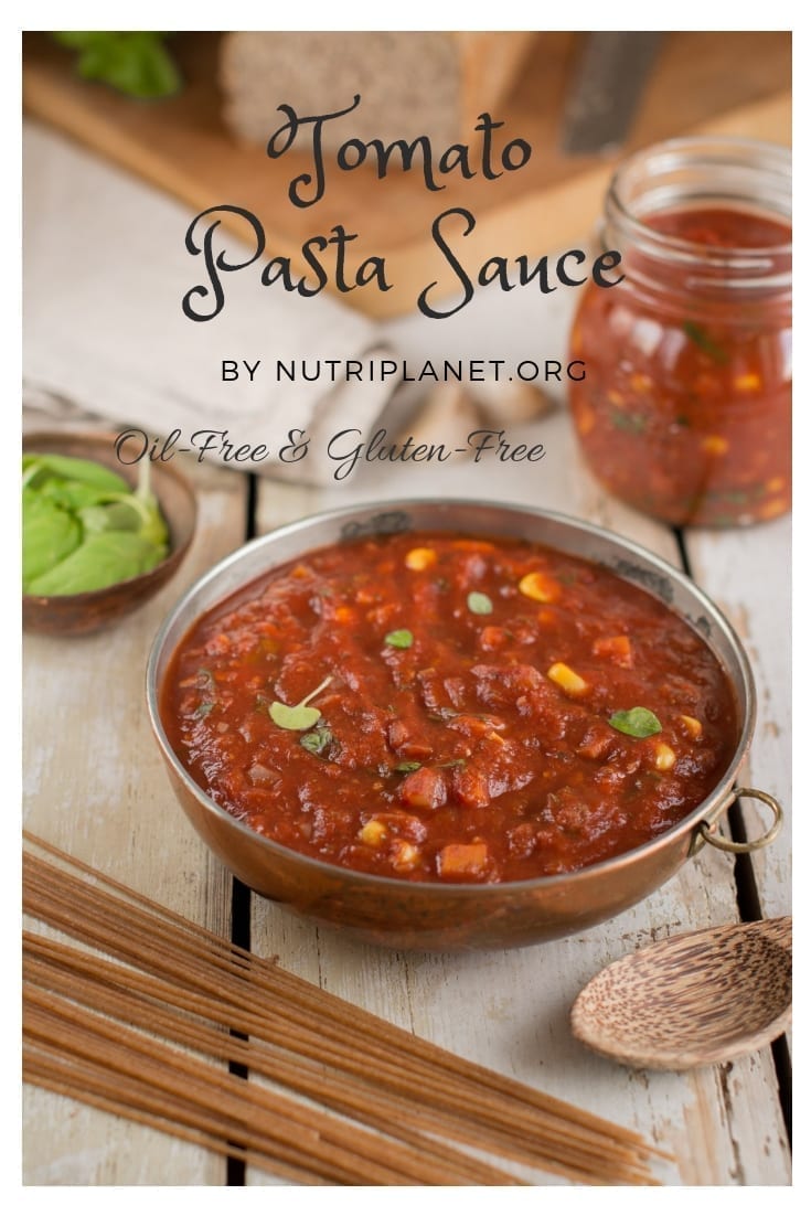 Homemade Tomato Pasta Sauce