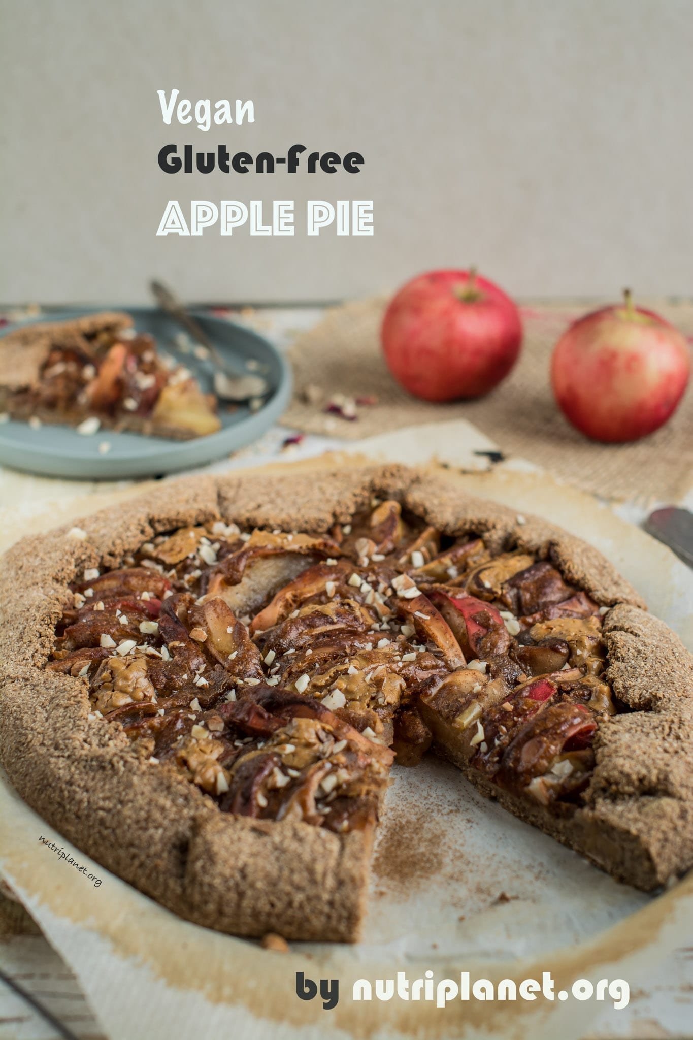 Gluten-Free Vegan Apple Pi