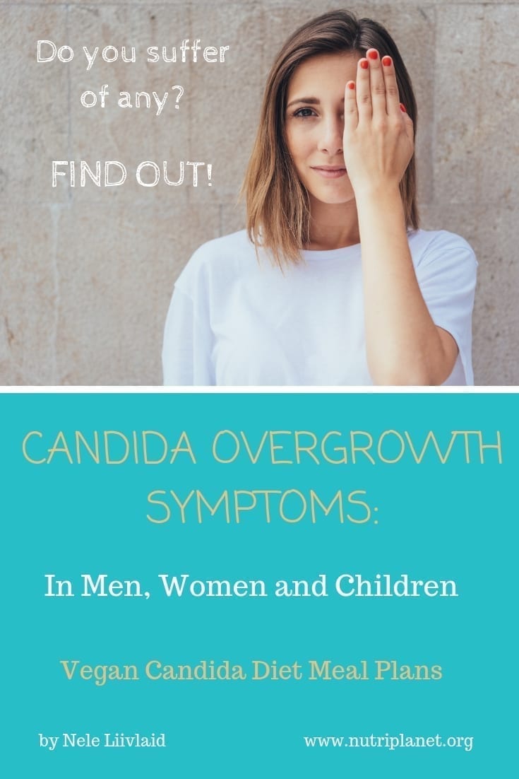 Candida Symptoms in Women, Men and Children, yeast infection symptoms