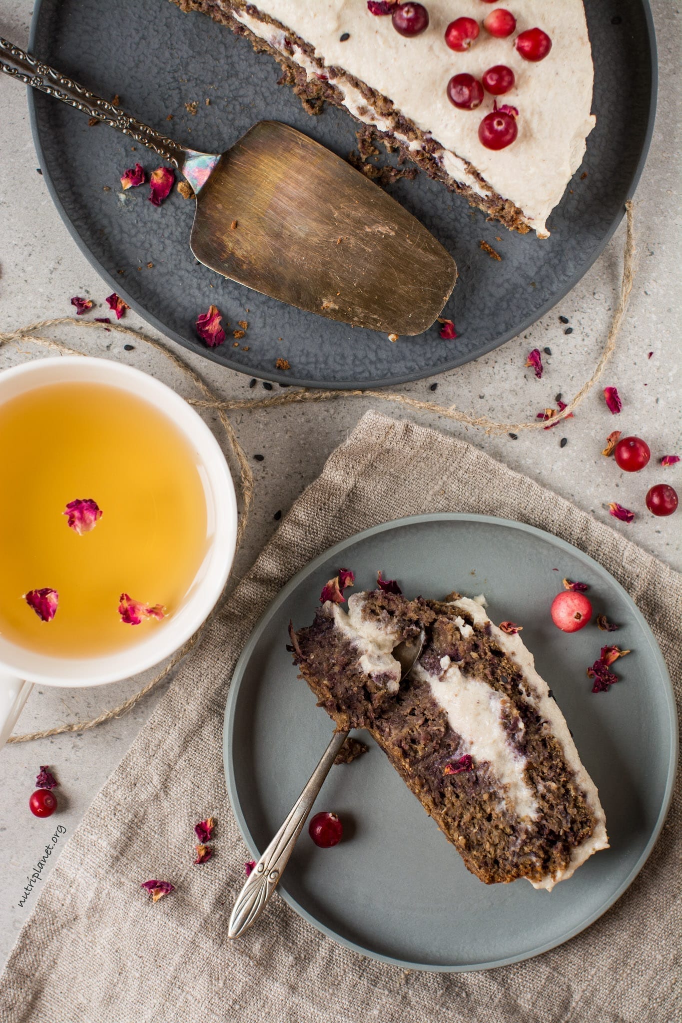 Vegan Carrot Cake with Vegan Cream Cheese Frosting