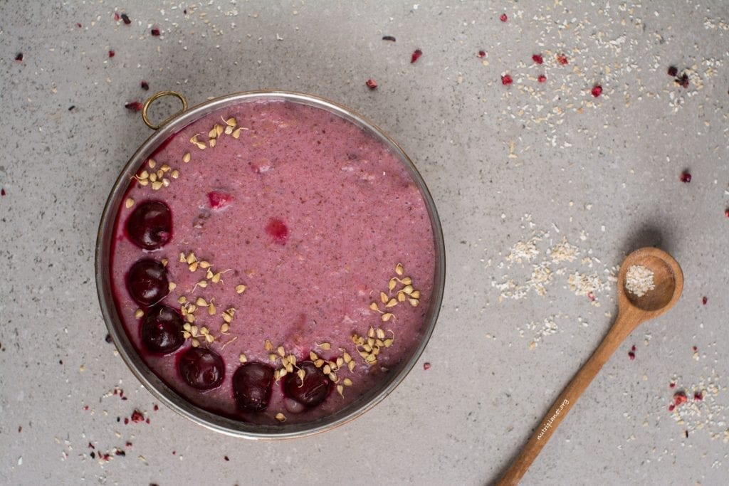 Porridge Recipe with Oat Bran [Low Glycemic]