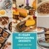 13 Vegan Thanksgiving Desserts