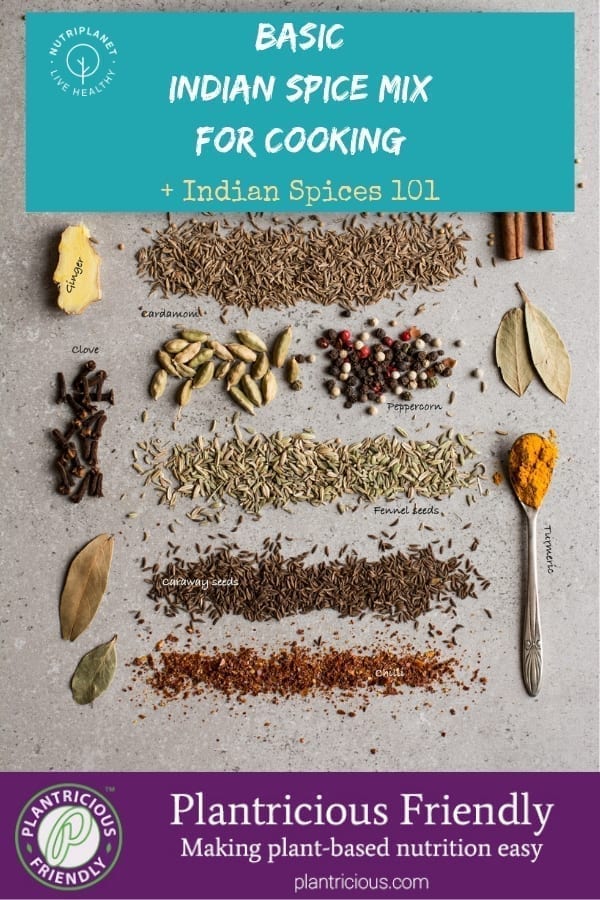 Basic Indian Spices Mix