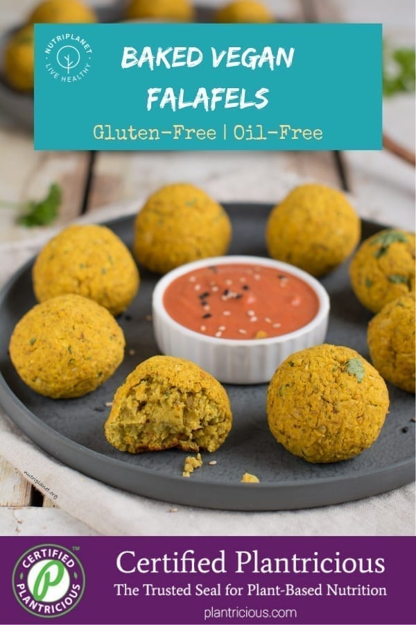 Easy Baked Vegan Falafel Recipe with Canned Chickpeas