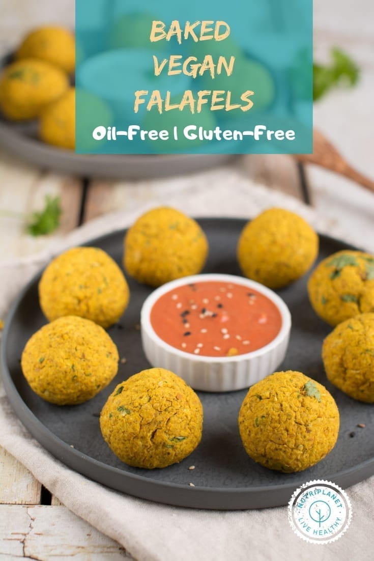 Easy Baked Vegan Falafel Recipe with Canned Chickpeas