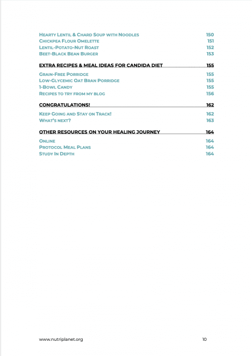 Vegan Candida Diet Meal Plans The Ultimate Bundle