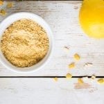 Homemade Dried Lemon Peel Powder