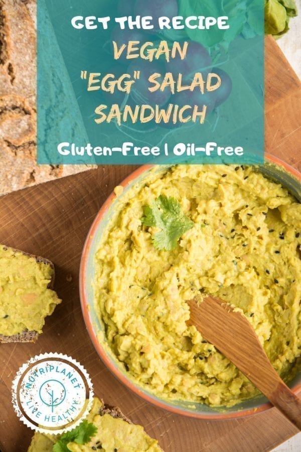 How to Make Easy GF Vegan Egg Salad Sandwich [Video] | Nutriplanet