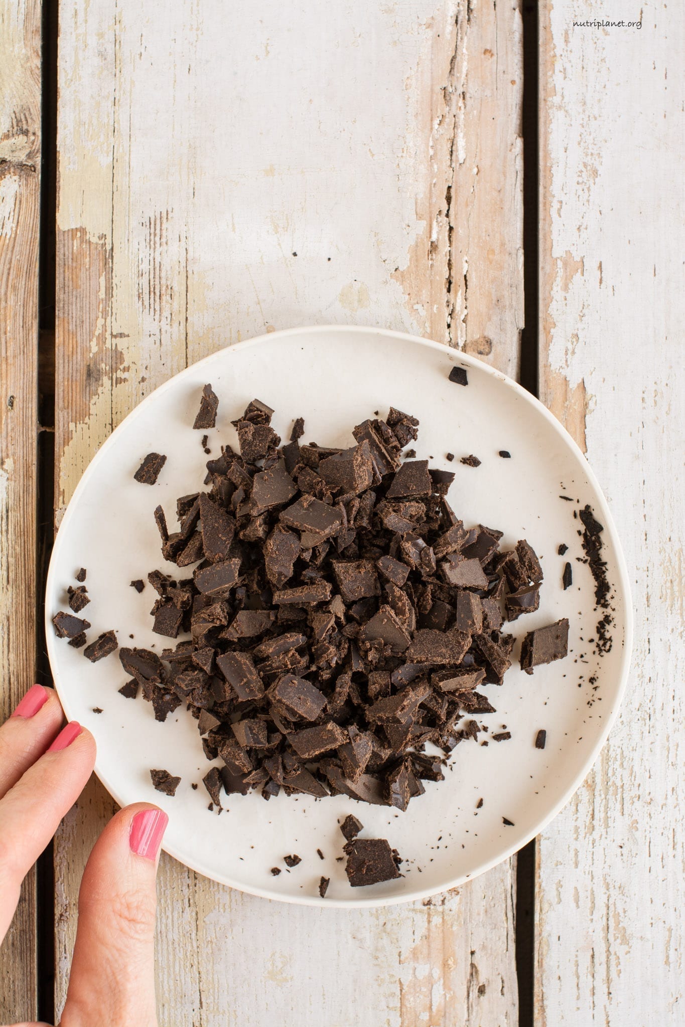 Homemade Unsweetened Carob Chips without Palm Oil