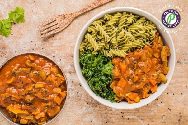 Mushroom Tomato Sauce for Pasta [Gluten-Free] | Nutriplanet