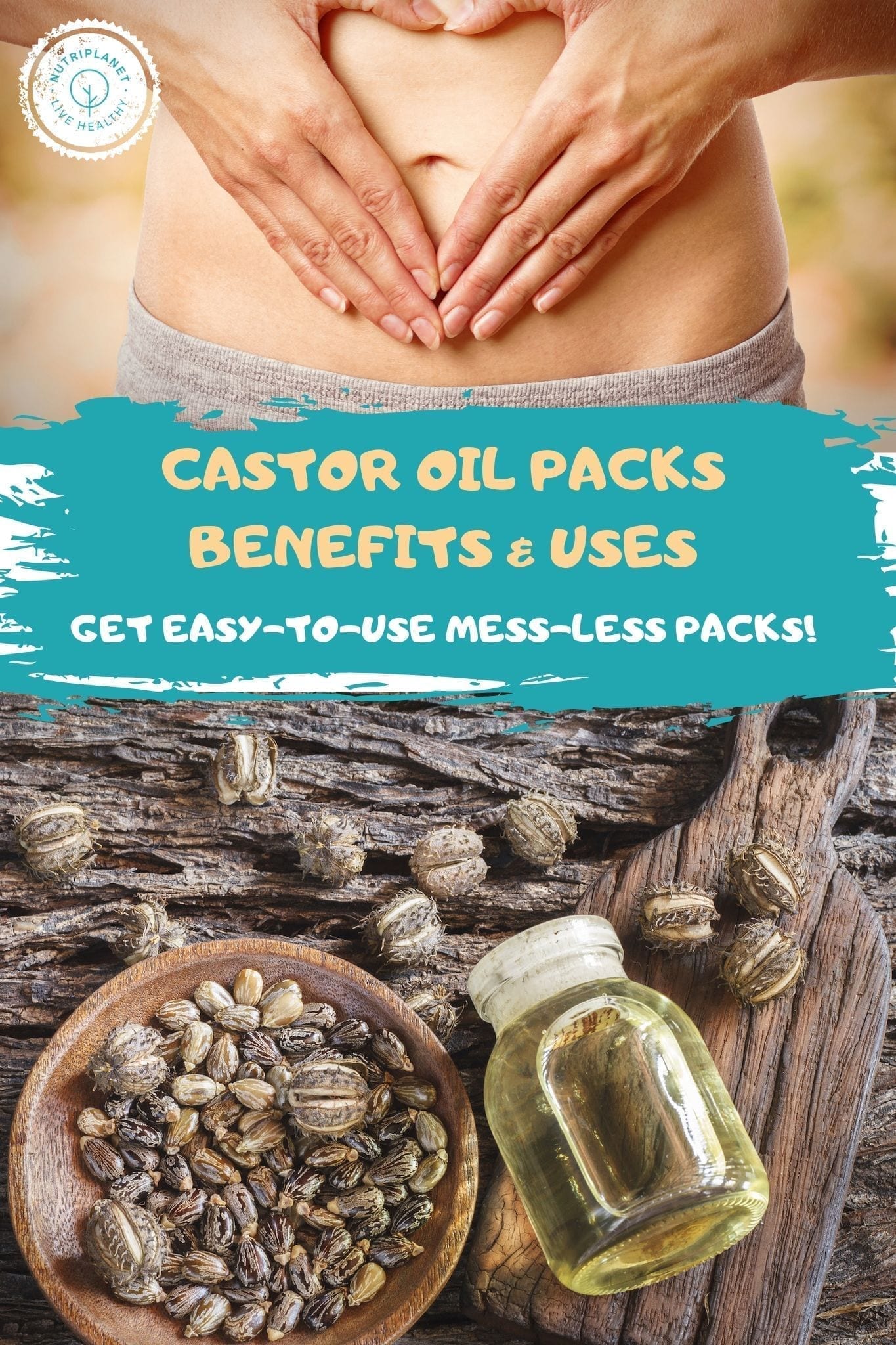 Find out what is castor oil, what are the uses and benefits of castor oil packs, and how to make a castor oil pack.