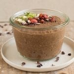 Chocolate Overnight Oats [Vegan, Low-Carb]