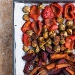 Miso Roasted Vegetables oil-free