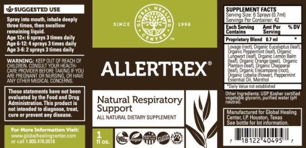 Natural Lung Cleanse - Lung Detox & Respiratory Support - Allertrex - Image 2
