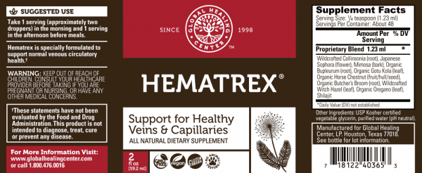 Improve Blood Flow & Reduce Mild Varicose Veins - Hematrex - Image 2