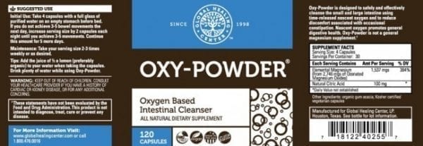 Colon Cleanse Program - Oxygen-Based Colon Detox Kit Plus Probiotics - Image 5