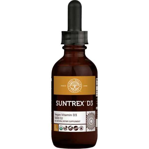 Liquid Vitamin D3 Supplement - Lichen Derived - 5,000 IU