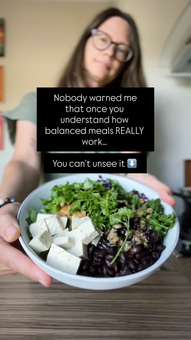Most people think eating plant-based is just about choosing the “right” foods…

But once you understand how to actually combine them — in a way that supports steady energy, digestion, and blood sugar — everything changes.

Suddenly the patterns become obvious:
✨ why you’re hungry again too soon
✨ why your energy crashes
✨ why you crave sweets after meals
✨ why some meals ground you and others don’t

It’s not about eating more.
It’s not about cooking longer.
It’s about structure — the balance of fibre, protein, complex carbs, fats, and flavour.

And once you see it, you can’t unsee it.

If you want a simple way to build nourishing bowls (without guessing), I created something for you:

✨ The Balanced Bowl Builder — an interactive tool that guides you step-by-step in creating balanced plant-based meals.

Comment BUILDER and I’ll send you the link. 🌿

And follow me for more guidance and support!

Sending you lots of light and love 🌞💚
Nele

I also welcome you on👧🙋‍♀️
𝙁𝙖𝙘𝙚𝙗𝙤𝙤𝙠: nutriplanet.health.hub
𝙋𝙞𝙣𝙩𝙚𝙧𝙚𝙨𝙩: nutriplanet
𝙏𝙬𝙞𝙩𝙩𝙚𝙧: thenutriplanet
𝙔𝙤𝙪𝙏𝙪𝙗𝙚: @nutriplanet

May this reach those who are asking. May it move only where it’s welcome — and may that be enough.

#plantbasedeating #balancedbowls #plantbasednutrition #wfpbrecipes #easyplantbasedmeals #bloodsugarbalance #healthymealideas #nutriplanet #lowglycemic