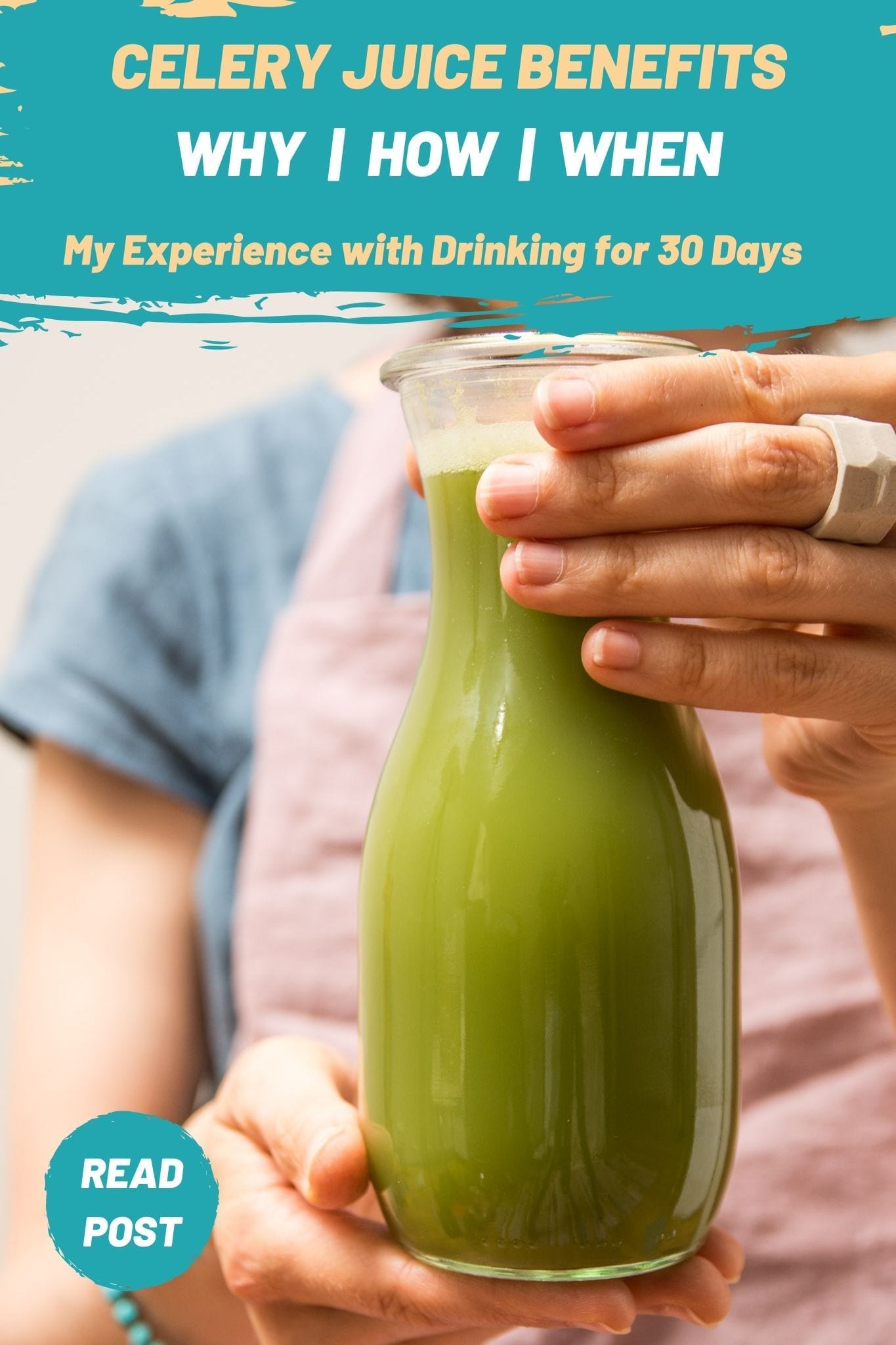 Celery juice benefits, my experience after 30 days and the correct way to drink it. 
