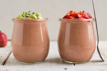 Delicious strawberry avocado smoothie with creamy texture that is extremely easy to make requiring just 3 ingredients. No added sugars or other additives!