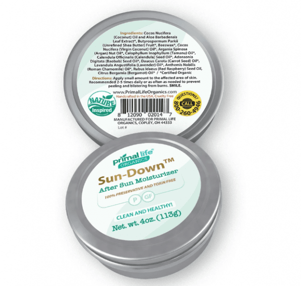Healing Balm, Sun Down After-Sun, 4oz - Image 2