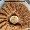 Learn how to make no-knead whole grain spelt sourdough bread with simple equipment in only 8 hours.