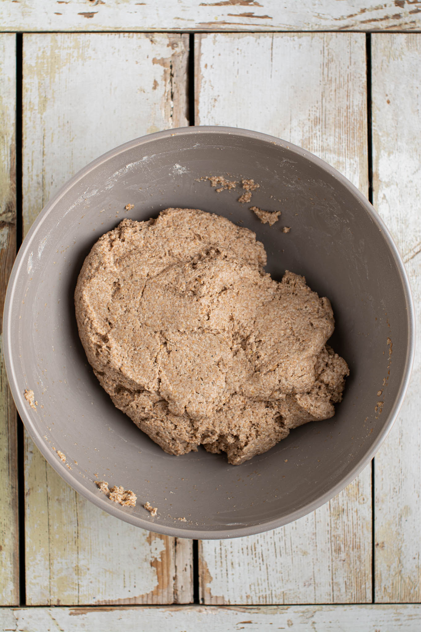 Whole Spelt Sourdough Bread Batter