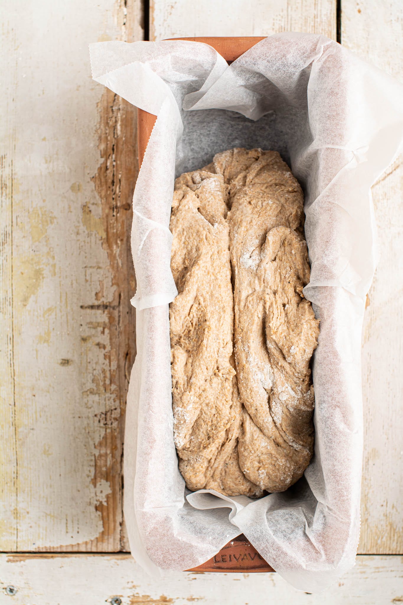 Whole Spelt Sourdough Bread Batter