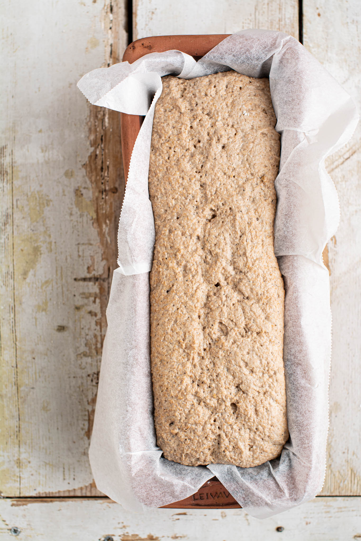 Whole Spelt Sourdough Bread Batter