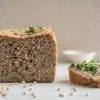 Learn how to make a delicious yeast-free gluten-free sourdough bread using buckwheat and quinoa groats.