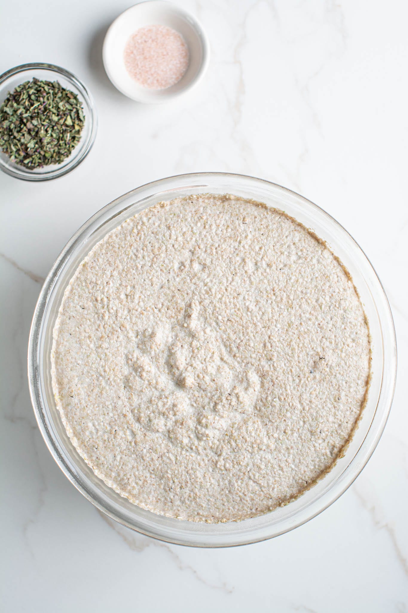 Learn how to make a delicious yeast-free gluten-free sourdough bread using buckwheat and quinoa groats.