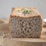 Learn how to make a delicious yeast-free gluten-free sourdough bread using buckwheat and quinoa groats.