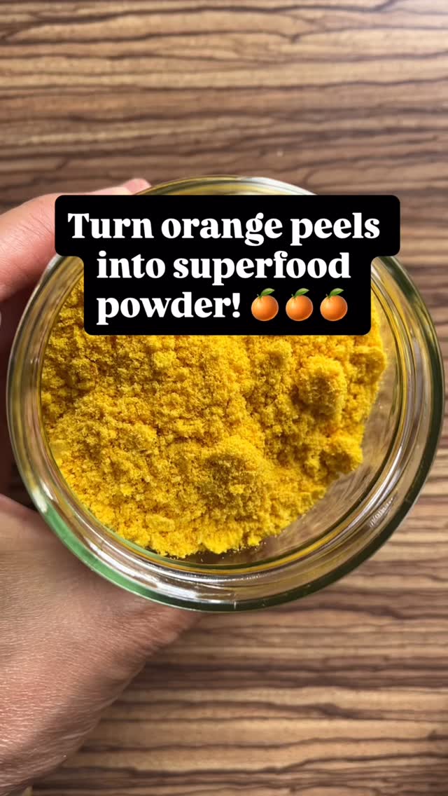 Don’t toss your orange peels! 🍊
Did you know they’re richer in nutrients and beneficial compounds than the fruit itself? In today’s reel, I’m showing you how I turn orange peels into powerful, gut-friendly, antioxidant-rich powder you can use in your drinks, smoothies, or even teas. 🌿
✨ Why orange peel powder is amazing:
* Supports heart health ❤️ → Compounds in orange peel help balance gut bacteria and may reduce artery buildup.
* Aids digestion 🫶 → High in dietary fibre + pectin, promoting healthy bowel movements and gut flora.
* Helps regulate blood sugar 🔄 → Pectin also supports more stable glucose levels.
* Rich in antioxidants 🌟 → Loaded with flavonoids like hesperidin, naringin, and nobiletin, which protect against inflammation.
* Promotes oral health 🦷 → Natural antibacterial compounds freshen breath and may reduce cavities.
* Weight-friendly ⚡ → Fiber + vitamin C = better appetite regulation and fat metabolism.
💡 Active compounds: hesperidin, naringin, nobiletin, tangeretin, limonene, vitamin C + phenolic acids = antioxidant + anti-inflammatory
powerhouse.
⚠️ Note: If you have acid reflux, avoid consuming orange peel powder.
🍊 Want my full step-by-step guide?
The process is exactly the same as making lemon peel powder — simple, easy, and cost-effective.
💬 Comment “ORANGE” below, and I’ll send you the instructions.
Sending you lots of light and love 🌞💚
Nele
I also welcome you on👧🙋♀️
𝙁𝙖𝙘𝙚𝙗𝙤𝙤𝙠: nutriplanet.health.hub
𝙋𝙞𝙣𝙩𝙚𝙧𝙚𝙨𝙩: nutriplanet
𝙏𝙬𝙞𝙩𝙩𝙚𝙧: thenutriplanet
𝙔𝙤𝙪𝙏𝙪𝙗𝙚: @nutriplanet
May this reach those who are asking.
May it move only where it’s welcome —
and may that be enough.
#orangepeelbenefits #orangepeelpowder #NaturalHealing #HolisticHealth #GutHealth #LowWasteLiving #HealthyHabits #orangepeels #orangepeel