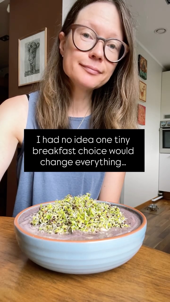 I had no idea that one tiny breakfast decision would end up changing everything.

Your mornings might be random — sometimes just coffee, sometimes sweet oats or fruit, sometimes nothing at all.
And you don’t think much about it.

But once you start building balanced breakfasts that support blood sugar, everything shifts:

✨ steadier energy
✨ fewer cravings
✨ calmer mind
✨ better focus
✨ no more mid-morning crash

It isn’t a big change — just a gentle shift in how you start your day.
But it can make your whole rhythm feel more grounded.

If you want help building breakfasts that actually support your energy, I’ve opened my entire Breakfast Module from the Nourishment Journey — free for this week.

It covers:
• GI/GL in simple, practical terms
• porridges
• pancakes + wraps
• Buddha bowls
• tofu scramble
• puddings
• easy prep tips
• why rotation matters

You can watch it for free! Simply comment “breakfast” ⤵️ and I’ll send you the link 🔗

Save this post if you want breakfast ideas or are ready to feel more stable throughout the day. 🌿✨

And follow me for more guidance and support!

Sending you lots of light and love 🌞💚
Nele

I also welcome you on👧🙋‍♀️
𝙁𝙖𝙘𝙚𝙗𝙤𝙤𝙠: nutriplanet.health.hub
𝙋𝙞𝙣𝙩𝙚𝙧𝙚𝙨𝙩: nutriplanet
𝙏𝙬𝙞𝙩𝙩𝙚𝙧: thenutriplanet
𝙔𝙤𝙪𝙏𝙪𝙗𝙚: @nutriplanet

May this reach those who are asking. May it move only where it’s welcome — and may that be enough.

#plantbasedbreakfast #balancedbloodsugar #wfpbrecipes #healthybreakfastideas #plantbasednutrition #morningrituals #nourishmentjourney #bloodsugarsupport #holisticliving #nutriplanet