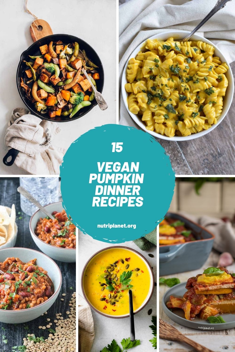 Learn how to make healthy vegan pumpkin dinner recipes. From pumpkin curry, soups, and stews to pumpkin pasta, stir fry and pasta. 