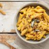 Learn how to make delicious and healthy vegan butternut squash mac and cheese. Besides being plant-based, this recipe is also nut-free, oil-free, and low-fat. Besides, it's very easy to make.