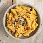 Learn how to make delicious and healthy vegan butternut squash mac and cheese. Besides being plant-based, this recipe is also nut-free, oil-free, and low-fat. Besides, it's very easy to make.