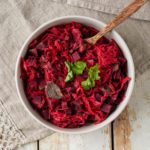 Learn how to cook sauerkraut with beetroot and dates for a delicious, sweet result without refined sugars. It’s a perfect low fat side dish for Christmas dinner or simply to be enjoyed on a regular weekday.