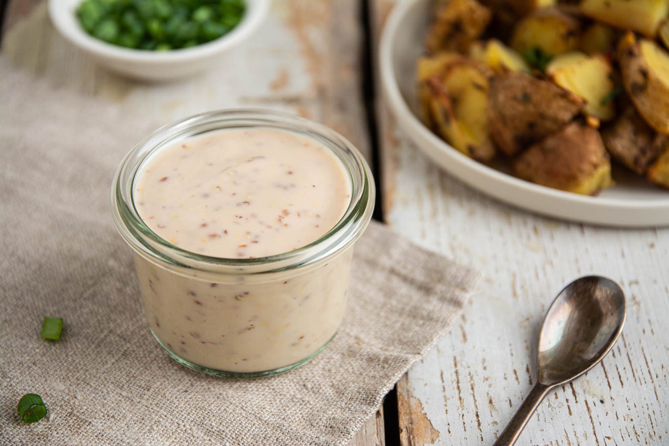 Learn how to make an easy oil-free vegan mustard dipping sauce that is perfect for dipping dumplings, baked potatoes, tacos, and raw veggies. It’s one of those quick and easy recipes that require no skills and minimal time.