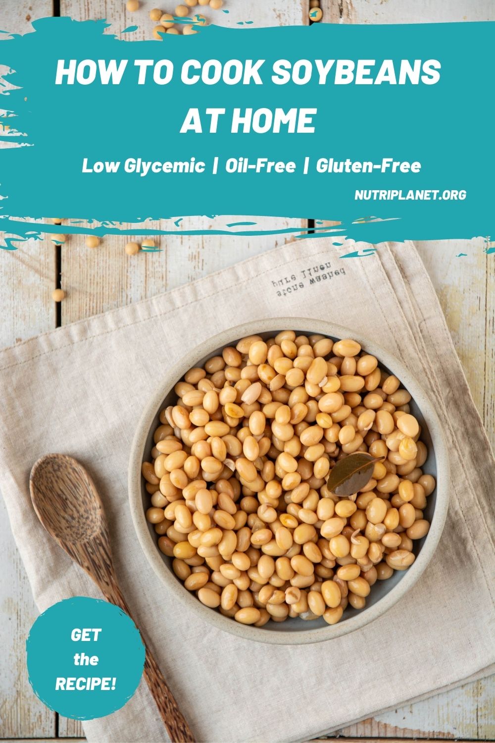 Learn how to cook soybeans at home in a regular pot or a saucepan. Use the cooked soybeans for high protein hummus, in soups, stews, and salads, or nibble on them as they are.