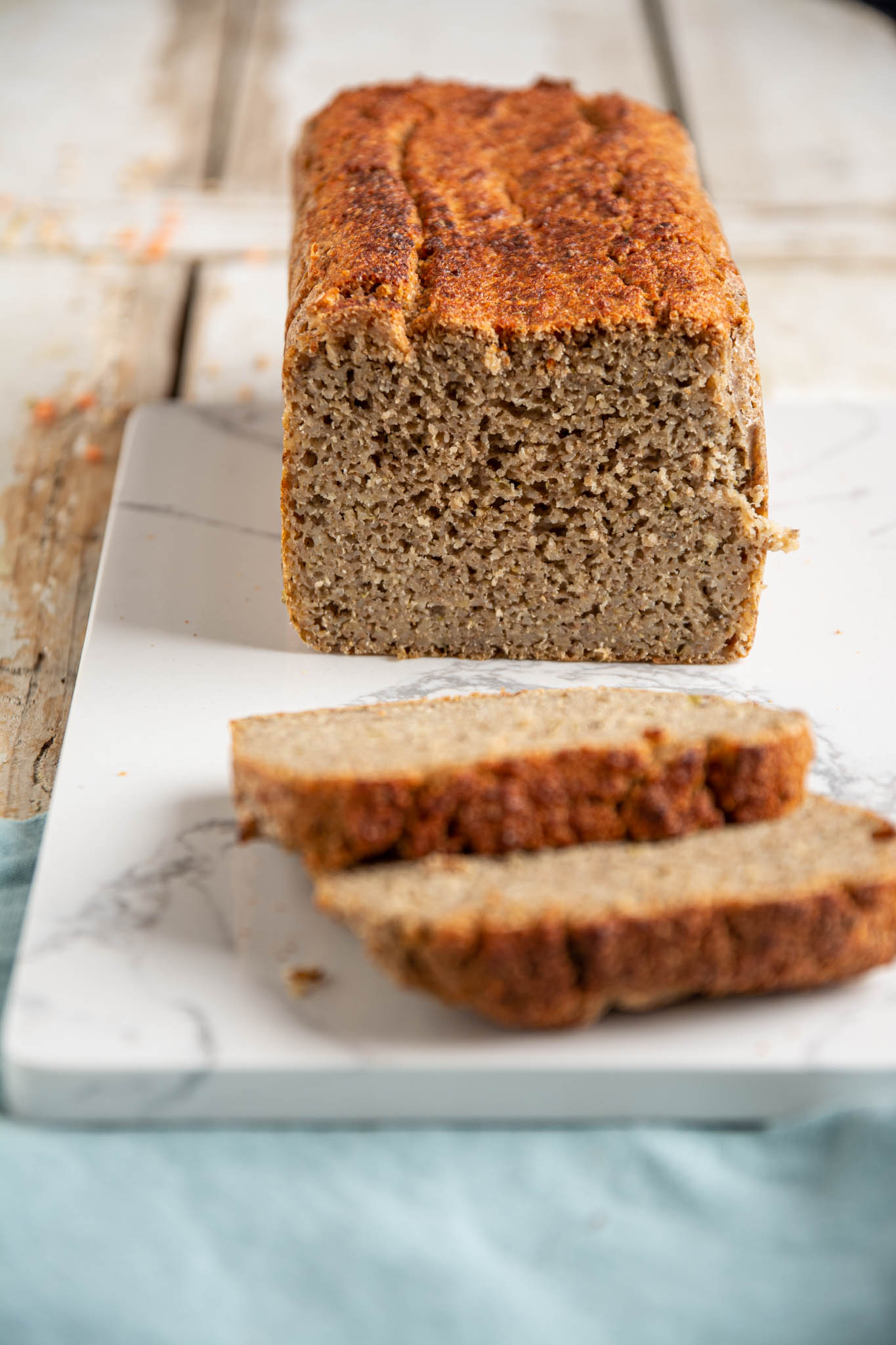 Learn how to make gluten-free sprouted bread with buckwheat and red lentils. This bread is also a no flour and no yeast recipe. Furthermore, you won't need any starter either.