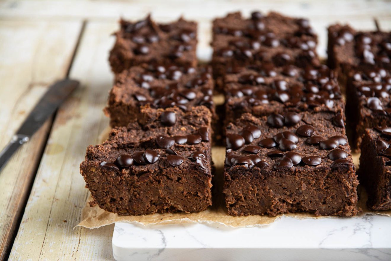 Sweet Potato Brownies [Vegan, Low-Fat] | Nutriplanet