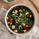 This is a perfect post holidays instant miso soup that doesn’t require any cooking and is made of whole food plant-based ingredients. Your tummy will love it!