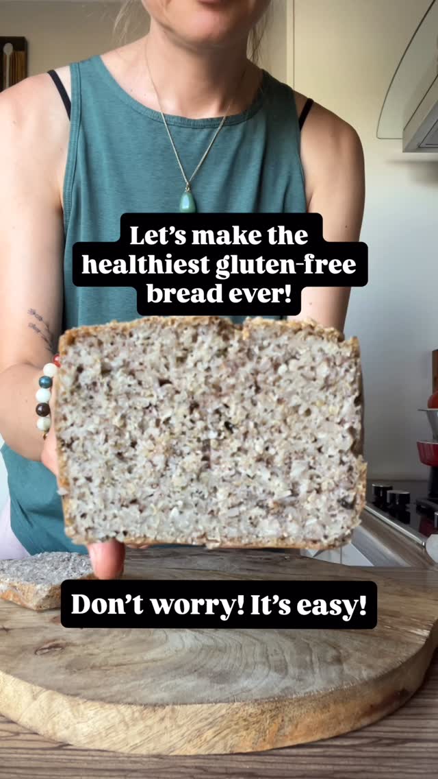 Easy Gluten-Free Fermented Bread (No Yeast!) — Buckwheat & Quinoa 🍞
If you’ve ever felt intimidated by the idea of baking your own gut-friendly bread… this one’s for you.
No kneading. No yeast. No sourdough starter.
Just whole soaked grains, a little fermentation magic, and a blender.
Let the groats sprout just a bit — and you’ve got yourself the healthiest bread on the planet. (Truly.)
🌱 Gluten-free, yeast-free, low glycemic, gut-friendly, and made from whole real foods.
⏳ Step-by-step process is mostly passive — soak, blend, ferment, bake.
I also show you how I store it: slice + freeze → toast when needed. Easy, nourishing, and always ready.
Comment “bread” and I’ll send the full recipe your way 🧡
Sending you lots of light and love 🌞💚
Nele
I also welcome you on👧🙋♀️
𝙁𝙖𝙘𝙚𝙗𝙤𝙤𝙠: nutriplanet.health.hub
𝙋𝙞𝙣𝙩𝙚𝙧𝙚𝙨𝙩: nutriplanet
𝙏𝙬𝙞𝙩𝙩𝙚𝙧: thenutriplanet
𝙔𝙤𝙪𝙏𝙪𝙗𝙚: @nutriplanet
May this reach those who are asking.
May it move only where it’s welcome —
and may that be enough.
#GlutenFreeBread #FermentedBread #YeastFreeBread #BuckwheatBread #GutHealthyRecipes #PlantBasedBaking #EasyBreadRecipe #wdpbdiet #lowglycemicload