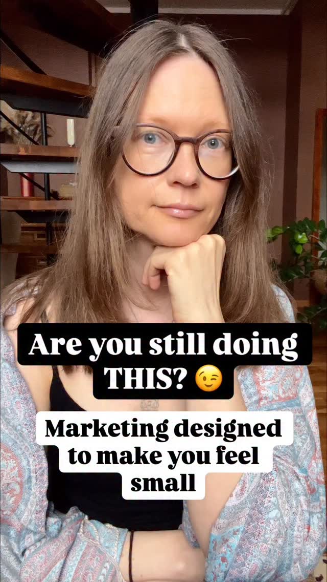 Every day your feed is full of messages designed to make you feel less than, not enough, behind.

And most of the time you don’t even notice it’s happening.

Because it’s targeting something much deeper — a core belief that so many of us carry:

I’m not enough the way I am.

I’ve become allergic to this kind of messaging. And I’m consciously choosing to do things differently.

Fear and urgency will never be part of how I communicate with you. 🌿

The full reflection is on YouTube — DM me and I’ll send you the link directly. 💛

Now tell me — have you noticed this in your own feed or inbox? What does it do to you? I’d love to hear your experience below.

Sending you lots of light and love 🌞💚
Nele

I also welcome you on👧🙋‍♀️
𝙁𝙖𝙘𝙚𝙗𝙤𝙤𝙠: nutriplanet.health.hub
𝙋𝙞𝙣𝙩𝙚𝙧𝙚𝙨𝙩: nutriplanet
𝙏𝙬𝙞𝙩𝙩𝙚𝙧: thenutriplanet
𝙔𝙤𝙪𝙏𝙪𝙗𝙚: @nutriplanet

May this reach those who are asking.�May it move only where it’s welcome —�and may that be enough.

#fearbasedmarketing #innerwork #consciousmarketing